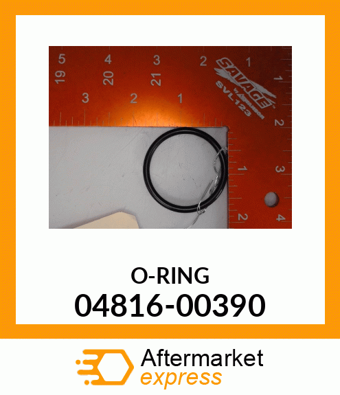 O-RING 04816-00390