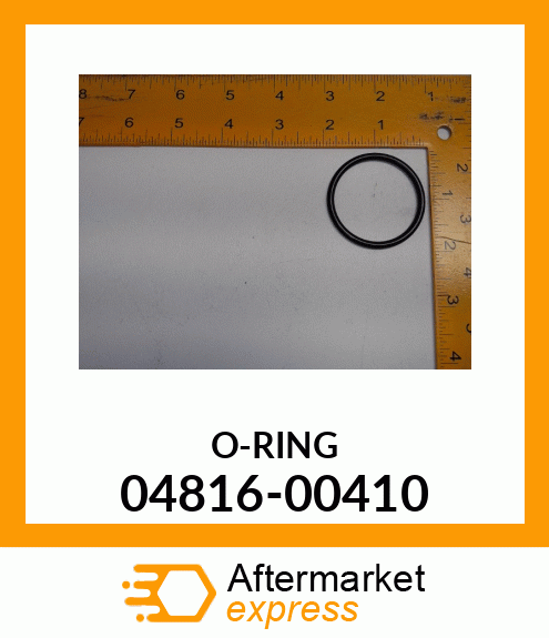 O-RING 04816-00410