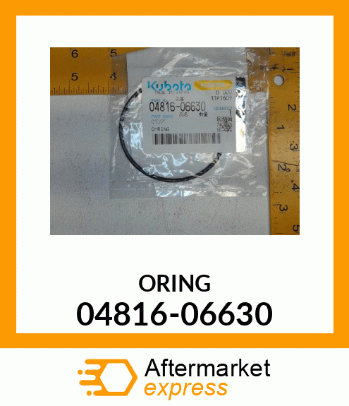 O-RING 04816-06630