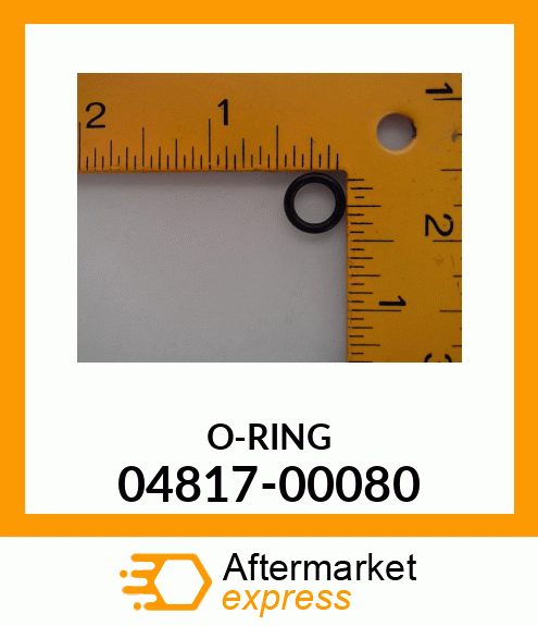 O-RING 04817-00080