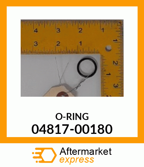 O-RING 04817-00180