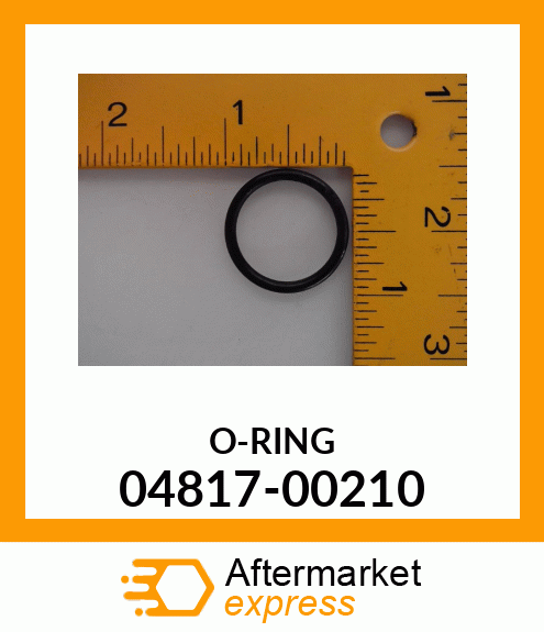 O-RING 04817-00210