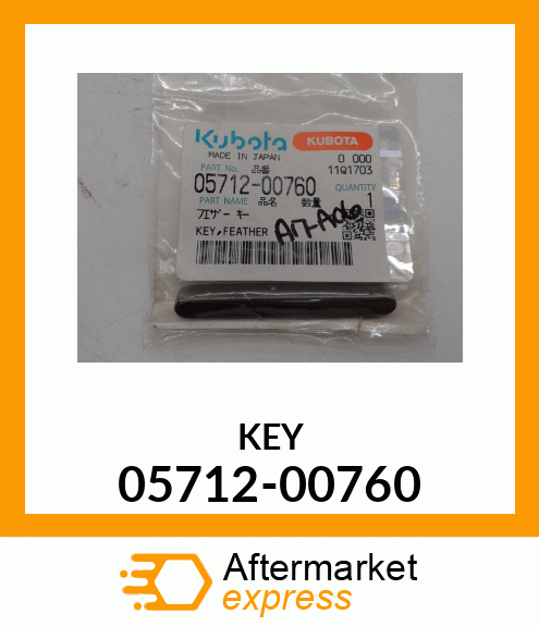 KEY 05712-00760