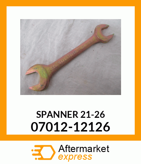 SPANNER21-26 07012-12126