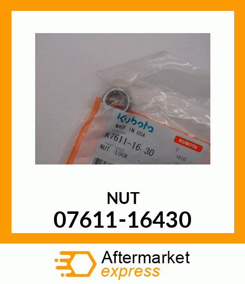 NUT 07611-16430