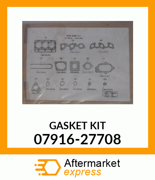 GASKET KIT 07916-27708