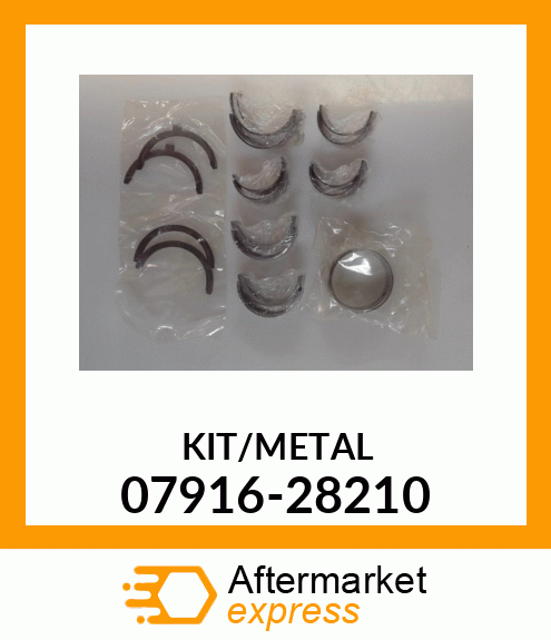 KIT/METAL 07916-28210