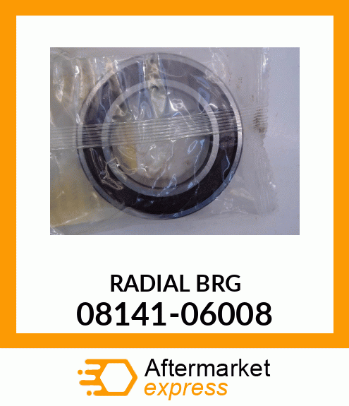 RADIAL BRG 08141-06008