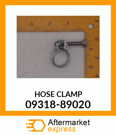 HOSECLAMP 09318-89020