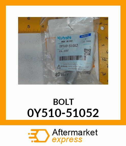 BOLT 0Y510-51052