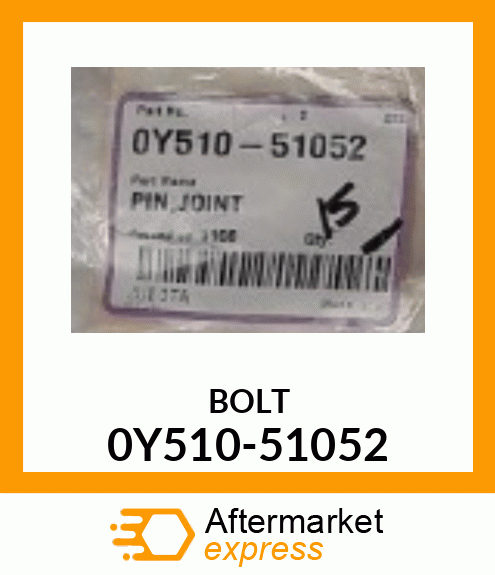 BOLT 0Y510-51052