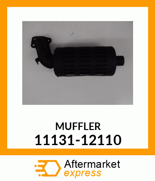 MUFFLER 11131-12110