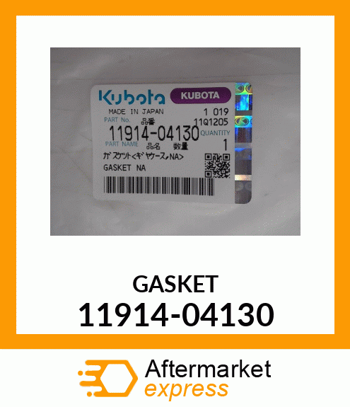 GASKET 11914-04130