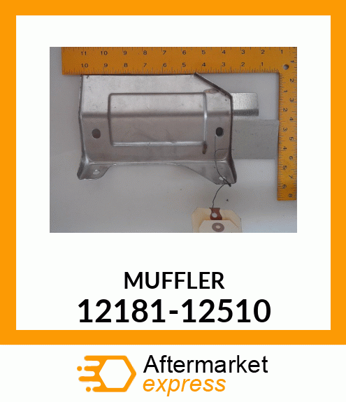 MUFFLER 12181-12510