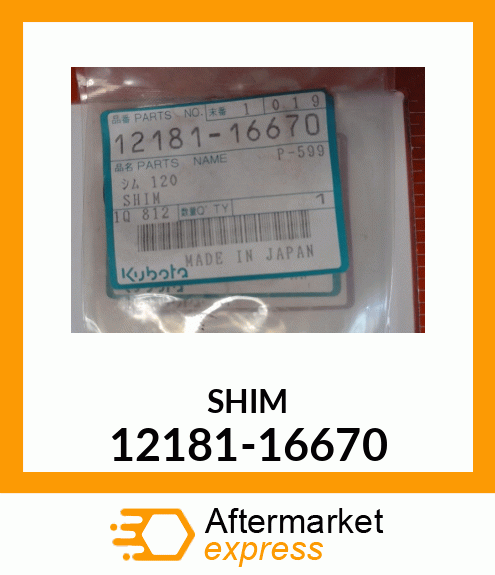 SHIM 12181-16670