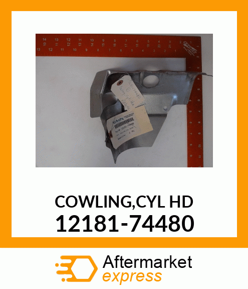 COWLING,CYLHD 12181-74480