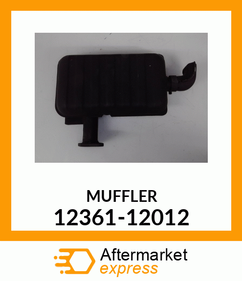 MUFFLER 12361-12012