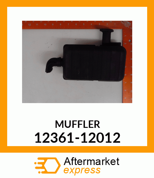 MUFFLER 12361-12012