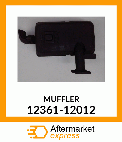 MUFFLER 12361-12012