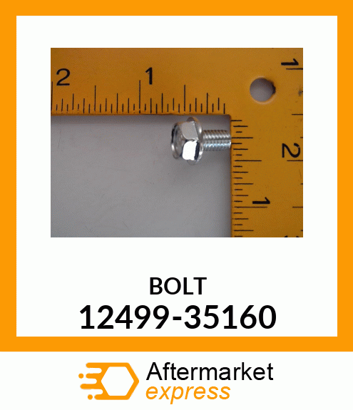 BOLT 12499-35160