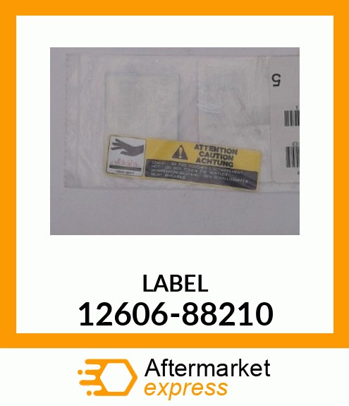 LABEL 12606-88210