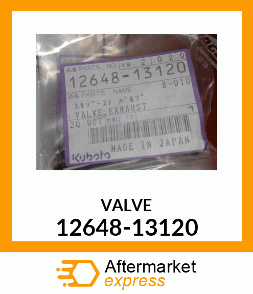 VALVE 12648-13120