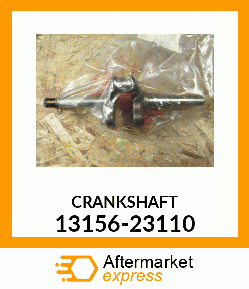 CRANKSHAFT 13156-23110