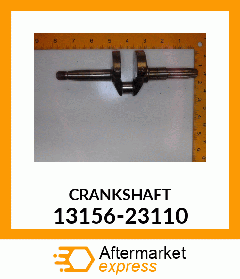 CRANKSHAFT 13156-23110