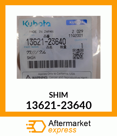 SHIM 13621-23640