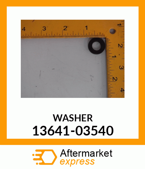 WASHER 13641-03540