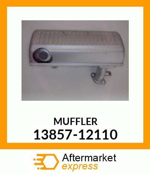 MUFFLER 13857-12110