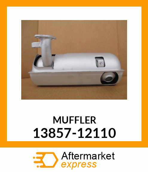 MUFFLER 13857-12110