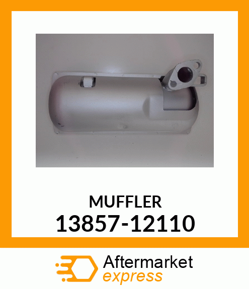 MUFFLER 13857-12110