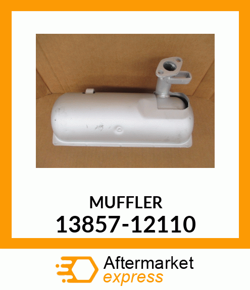 MUFFLER 13857-12110