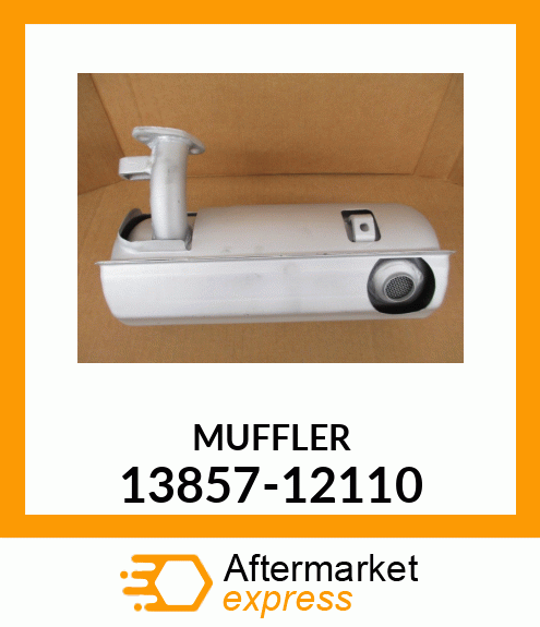 MUFFLER 13857-12110