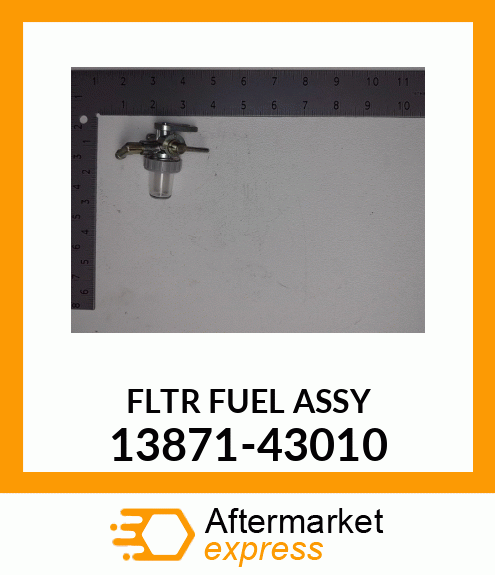 FLTR FUEL ASSY 13871-43010