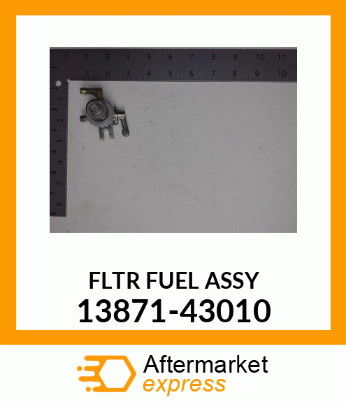 FLTR FUEL ASSY 13871-43010