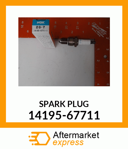 SPARK PLUG 14195-67711