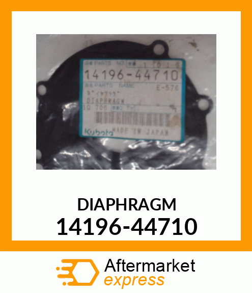 DIAPHRAGM 14196-44710