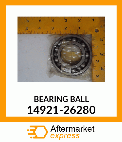 BRG BALL RADIAL35/72 14921-26280