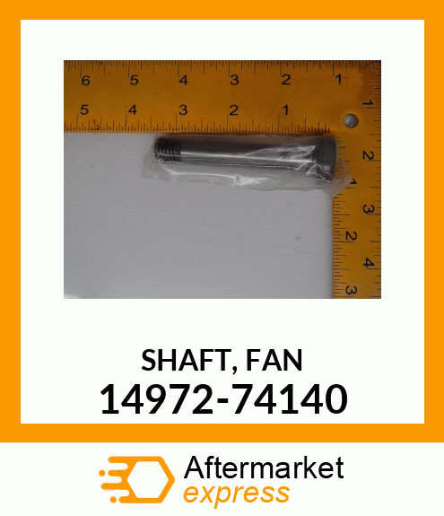 SHAFT,_FAN 14972-74140