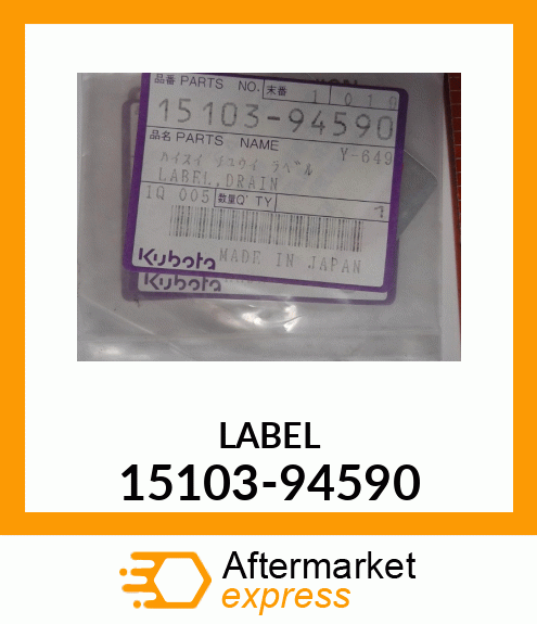 LABEL 15103-94590