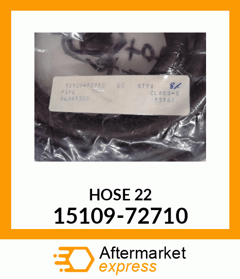 PIPE 15109-72710