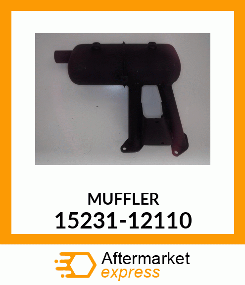 MUFFLER 15231-12110