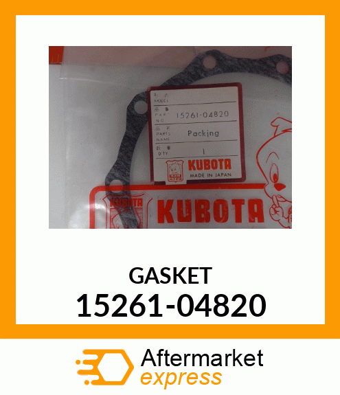 GASKET 15261-04820