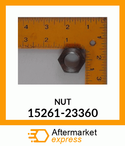 NUT 15261-23360