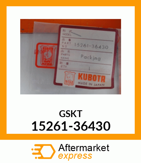 GSKT 15261-36430