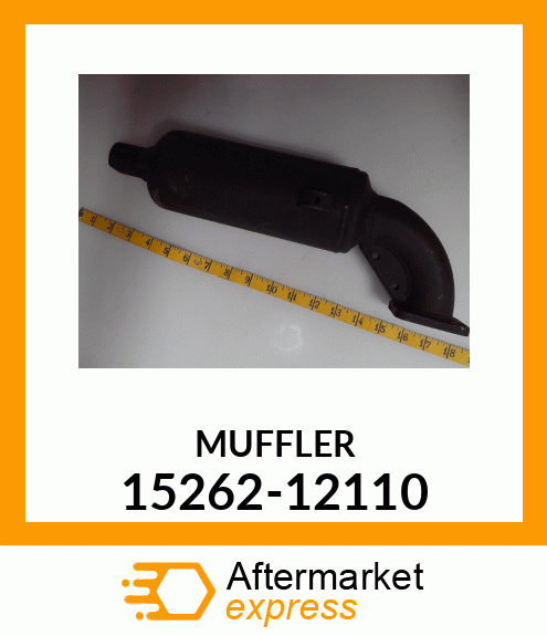 MUFFLER 15262-12110