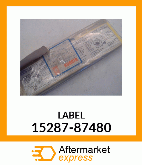 LABEL 15287-87480