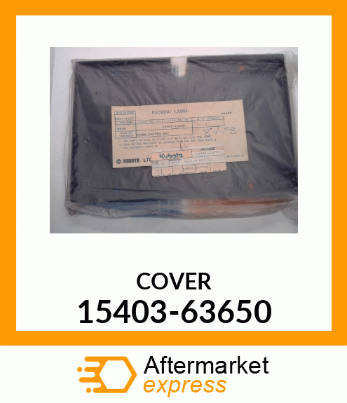 COVER 15403-63650